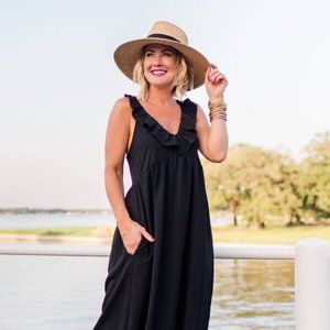 GibsonLook Summer Nights Ruffle Maxi Dress